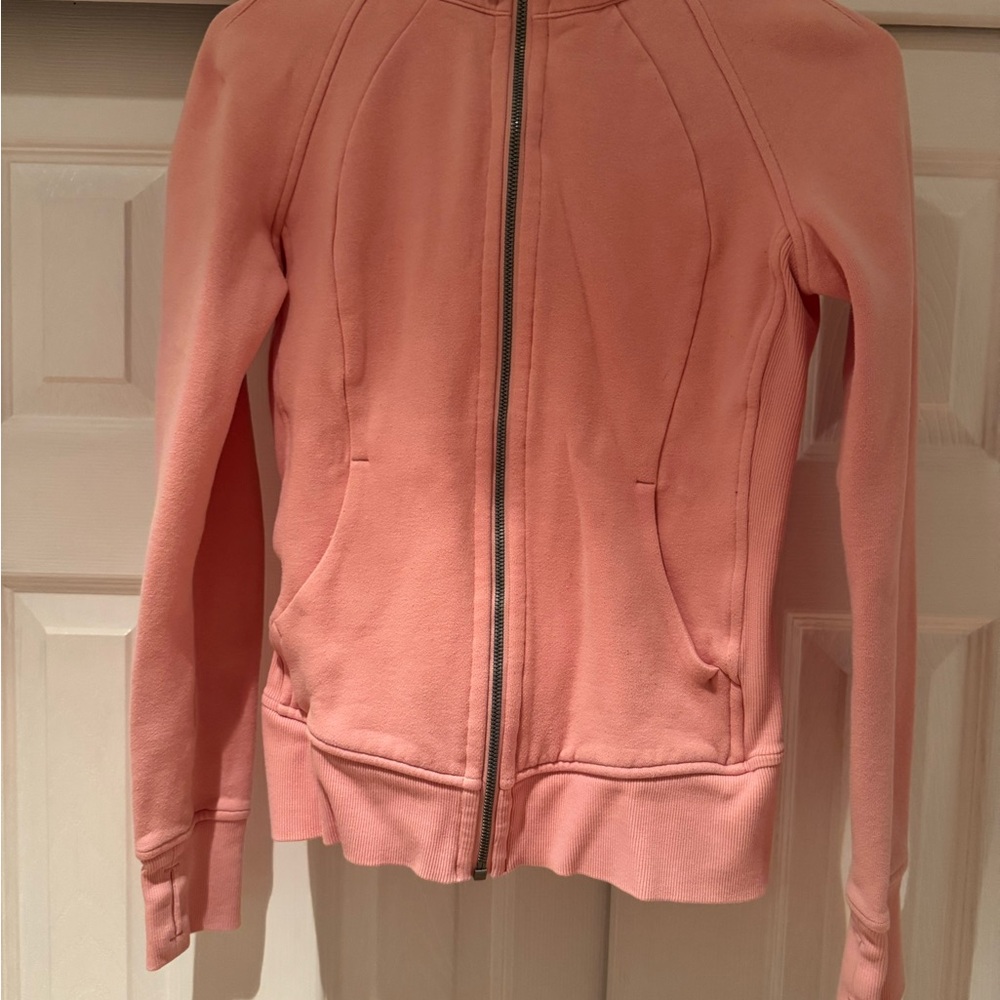 Lululemon Athletica Pink Sweater Jacket